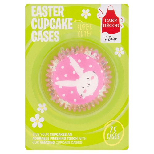Cake Decor 25 Easter 2D Easter Cupcake Cases