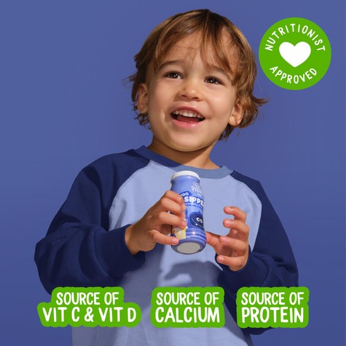 Piccolo Yoghurt Sippers - Blueberry & Banana 4 x 100g thumbnail 2