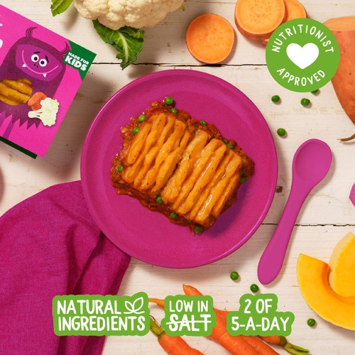 Piccolo Cottage Pie With Sweet Potato, Cheese & Cauliflower 200g thumbnail 3