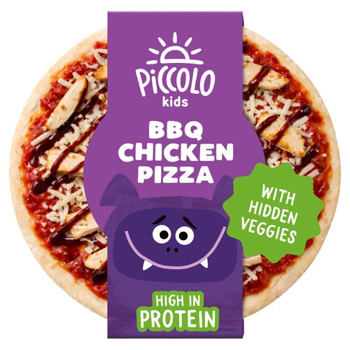 Piccolo Mini BBQ Chicken Pizza With Hidden Veggies 130g