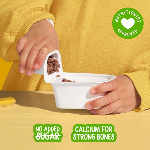Piccolo Yoghurt Flips Banana with Cocoa Balls 120g thumbnail 2