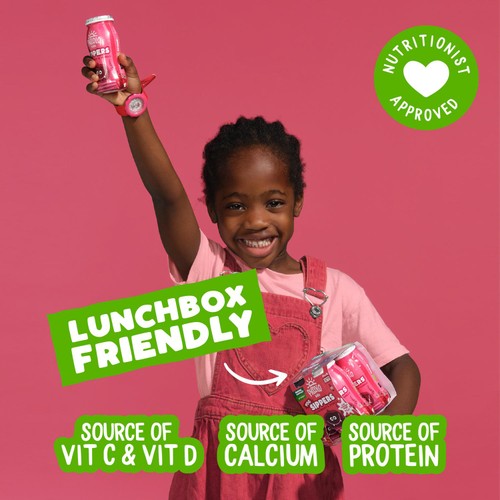 Piccolo Yoghurt Sippers Strawberry & Vanilla 4 x100g thumbnail 2