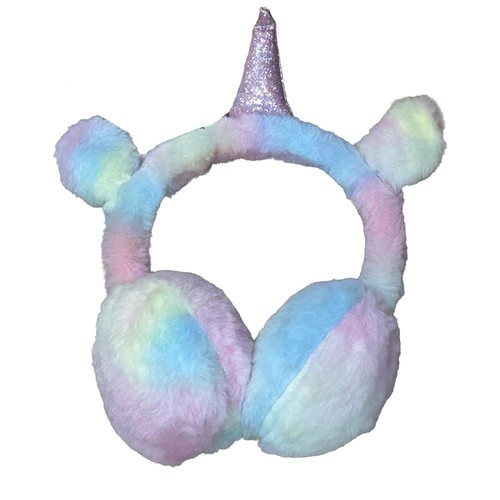 Nutmeg Kids Unicorn Rainbow Earmuffs