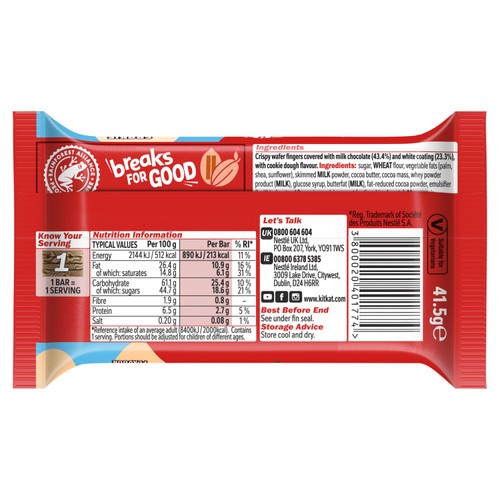Kitkat 4finger Cookie Dough  thumbnail 3