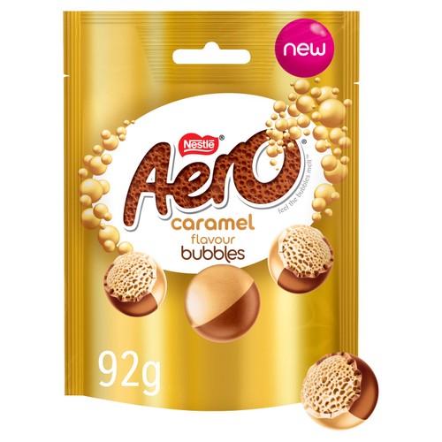 Aero Bubble Caramel Pouch 