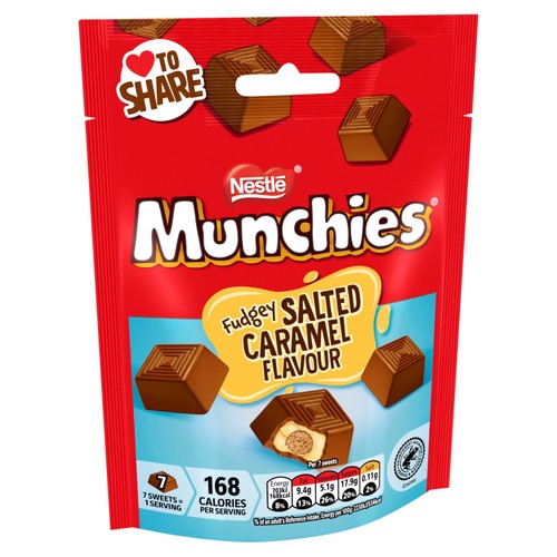 Munchies Salted Caramel Fudge Share Bag  thumbnail 2