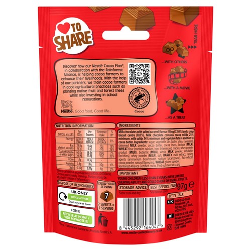 Munchies Salted Caramel Fudge Share Bag  thumbnail 3