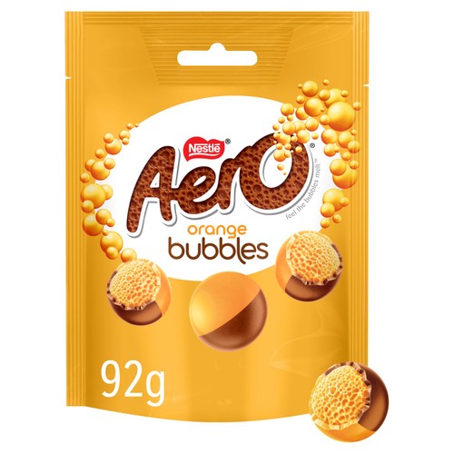 Aero Bubble Orange Pouch 