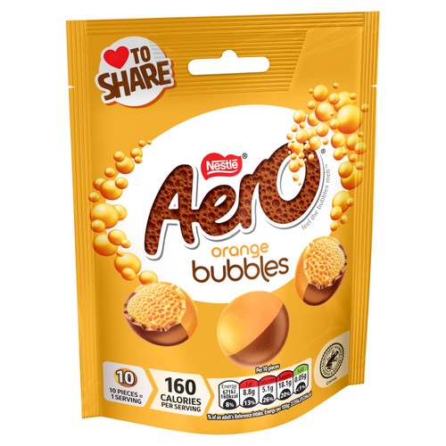 Aero Bubble Orange Pouch  thumbnail 3