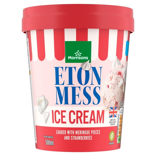 Morrisons Eton Mess Ice Cream 500ml