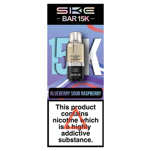 Ske Bar 15k Pod Blueberry Sour Raspberry