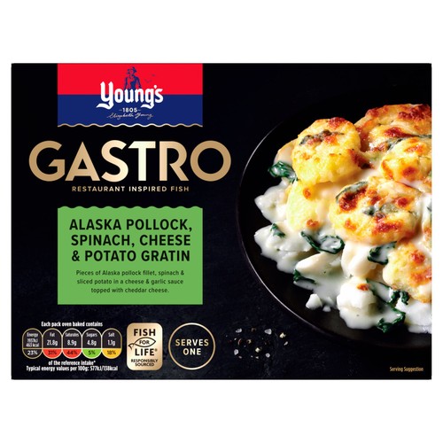 Young's Gastro Meal For One Alaskan Pollock & Potato Gratin 