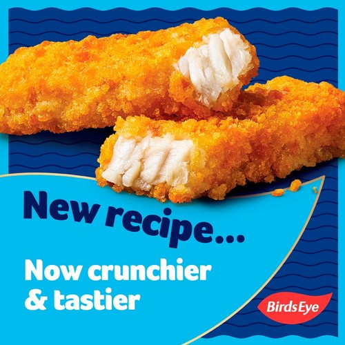 Birds Eye 8 Breaded Cod Fish Fingers  thumbnail 2