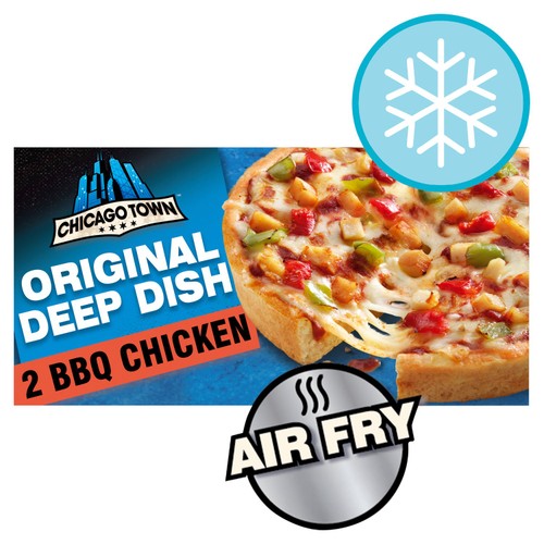 Chicago Town Deep Dish BBQ Chicken Pizza 