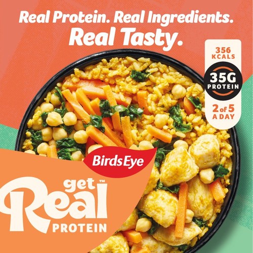Birds Eye Get Real Protein Moroccan Style Chicken Rice Bowl  thumbnail 2