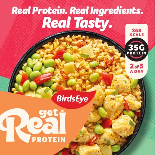 Birds Eye Get Real Protein Thai Red Chicken Curry  thumbnail 2