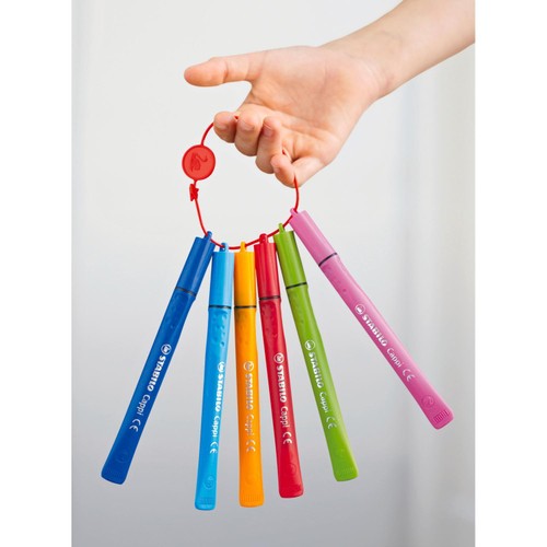 Stabilo Cappi Arty Wallet 12 Assorted Coloured Pens thumbnail 3