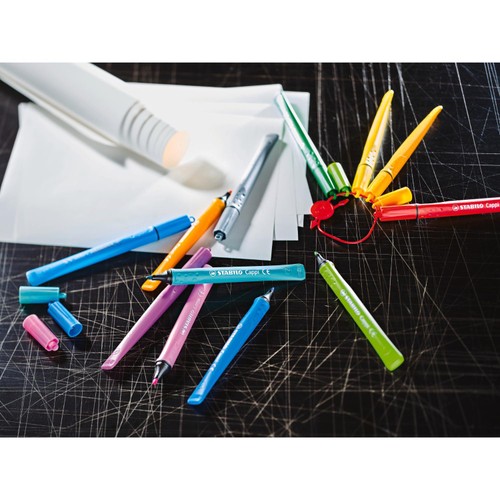 Stabilo Cappi Arty Wallet 12 Assorted Coloured Pens thumbnail 4