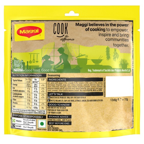 Maggi Masala Ae Magic 72g thumbnail 2