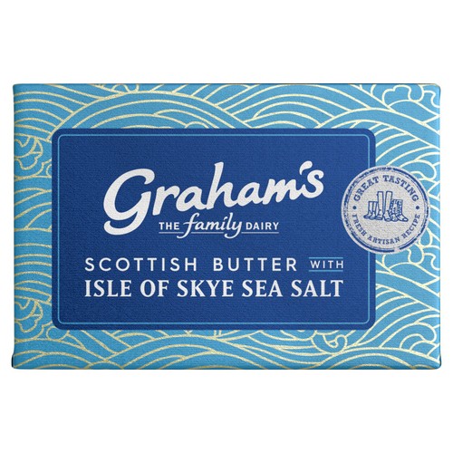 Graham's Isle Of Skye Sea Salt Butter 250g
