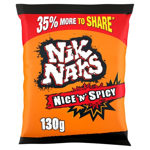 Nik Naks Nice 'n' Spicy Crisps 