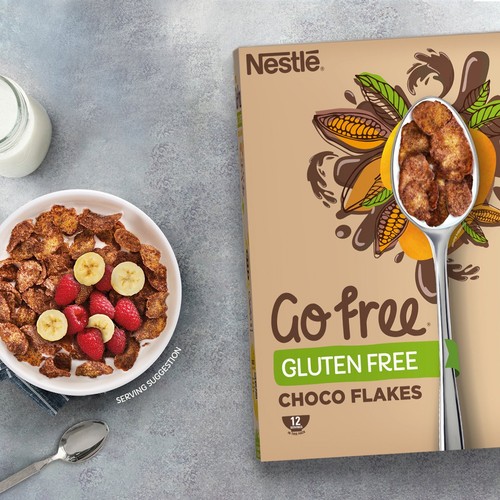 Nestle Go Free Choco Flakes 375g thumbnail 3