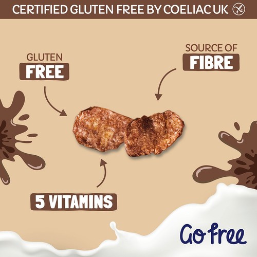 Nestle Go Free Choco Flakes 375g thumbnail 4
