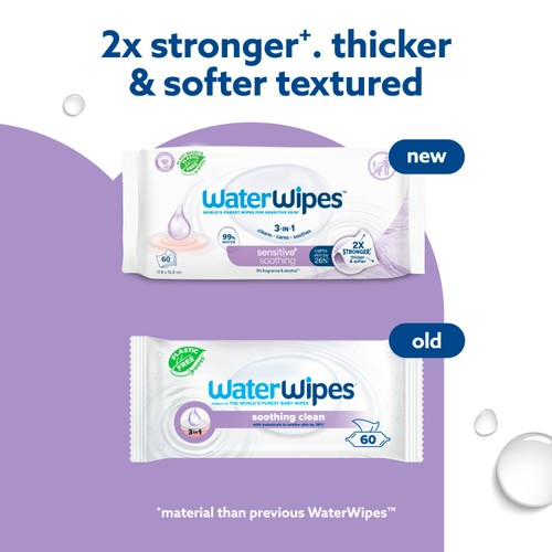 Waterwipes Soothing 60s thumbnail 3