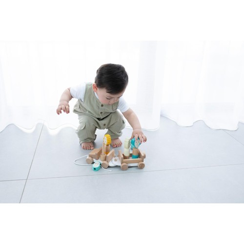 Matchstick Monkey Wooden Safari Jeep Toy thumbnail 4