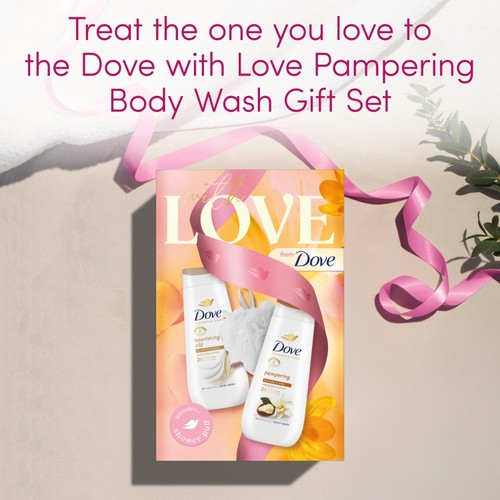 Dove With Love Pampering Bodywash Gift Set thumbnail 2