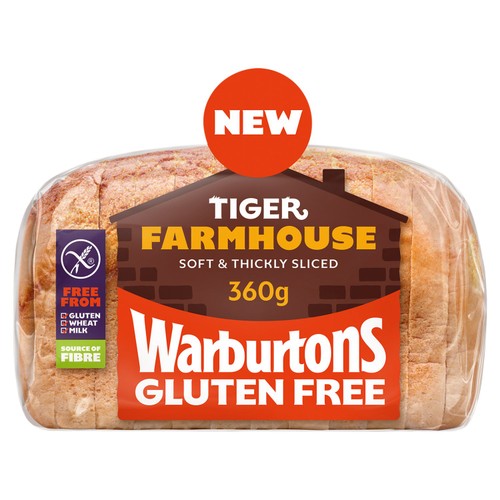 Warburtons Gluten Free Farmhouse Tiger
