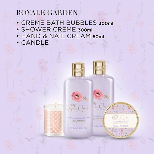 Baylis & Harding Royale Garden Gift Wrapped Candlelit Gift Set thumbnail 4