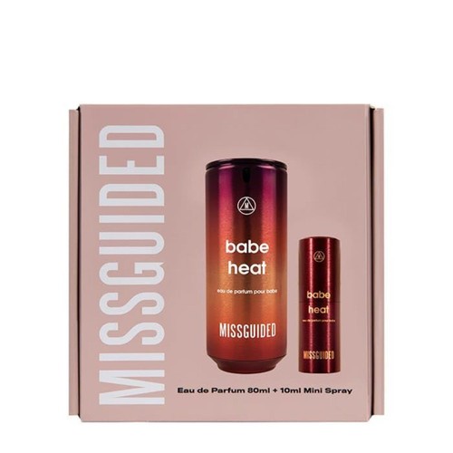 Missguided Babe Heat 80ml EDP Fragrance & 10ml Mini Spray Gift Set