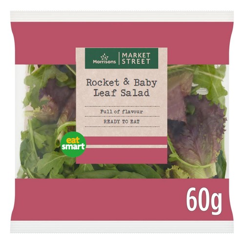 Morrisons Rocket & Baby Leaf Salad 70g
