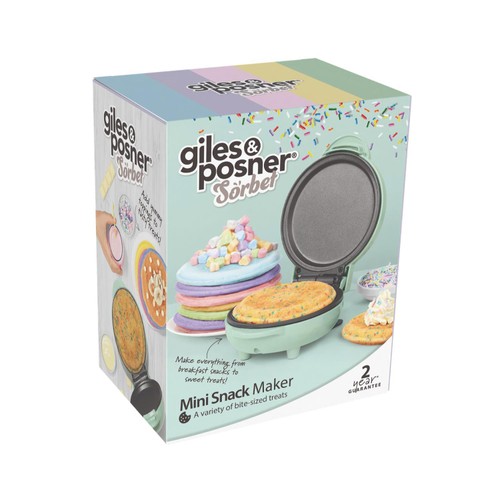 Green Sorbet Pastel Compact Mini Snack Maker