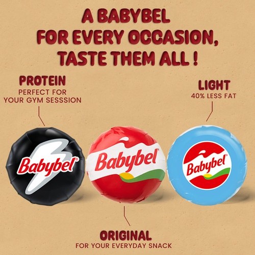 Mini Babybel Original Cheese Snacks 2 x 20g thumbnail 4