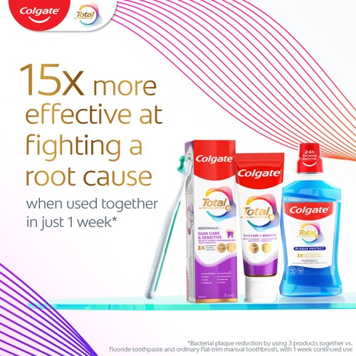 Colgate Total Active Prevention Gum Care & Sensitivity Toothpaste 75ML thumbnail 4