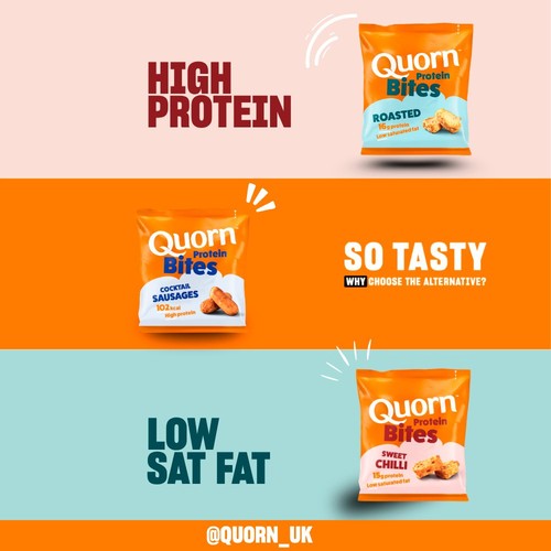 Quorn Protein Roasted Bites 70G thumbnail 3
