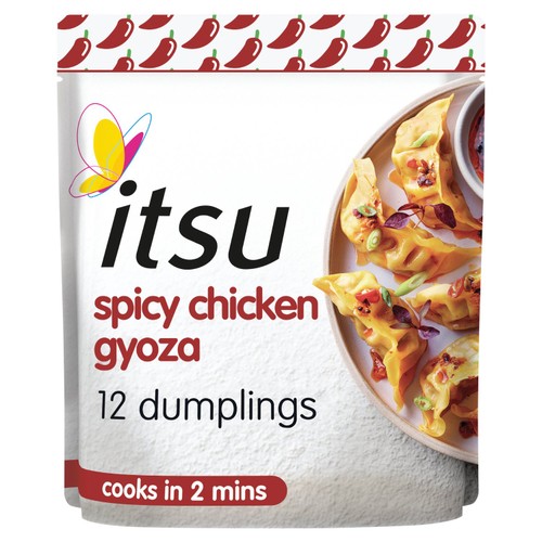 itsu 12 spicy chicken gyoza dinner dumplings 240g thumbnail 2