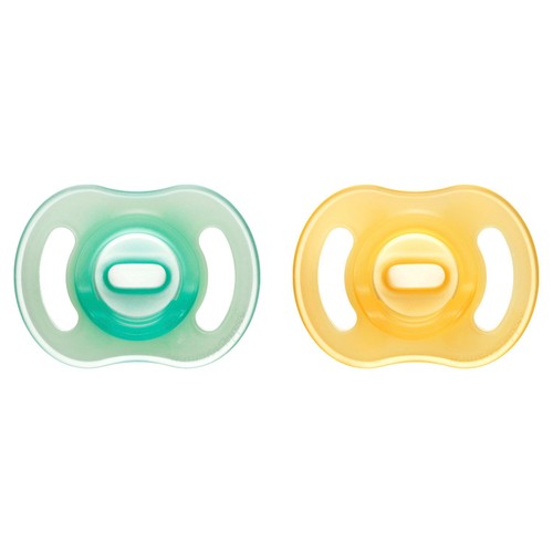 Tommee Tippee 0-6mth Night Glow Soother 2 pack