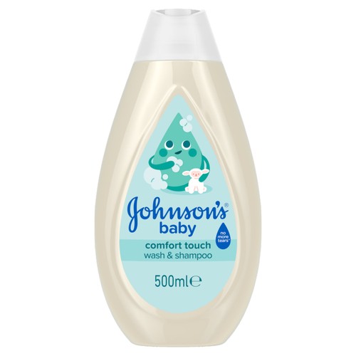 Johnson's Baby Comfort Touch Wash Shampoo 500ML