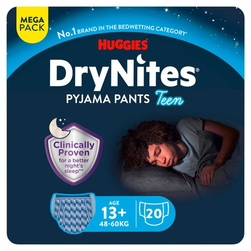 Drynites 13+ Boy Mega Pyjama Pants  20 Pack
