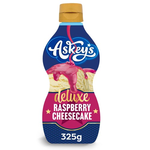 Askey's Deluxe Raspberry Cheesecake Flavour Treat Sauce 325g