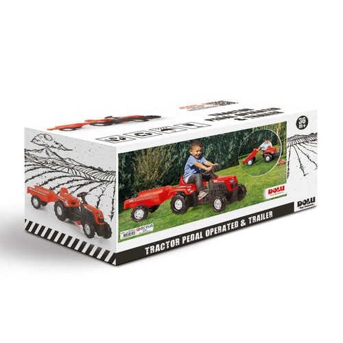 Dolu Tractor & Trailer Ride On thumbnail 2