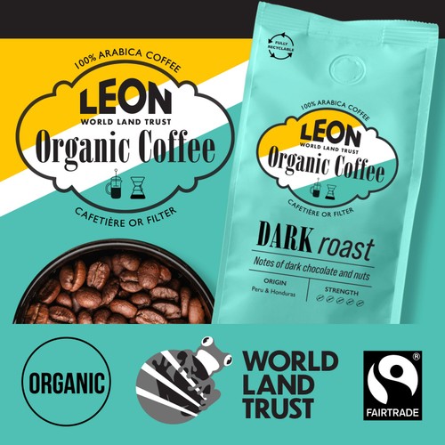 Leon Dark Roast Ground Coffee thumbnail 3