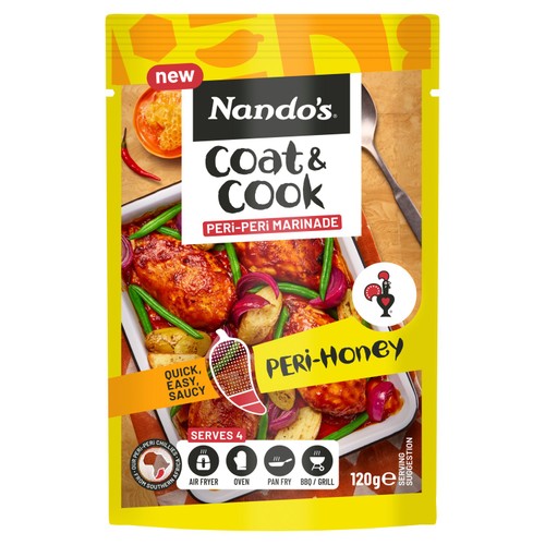 Nando's Peri-Honey Coat & Cook 120g