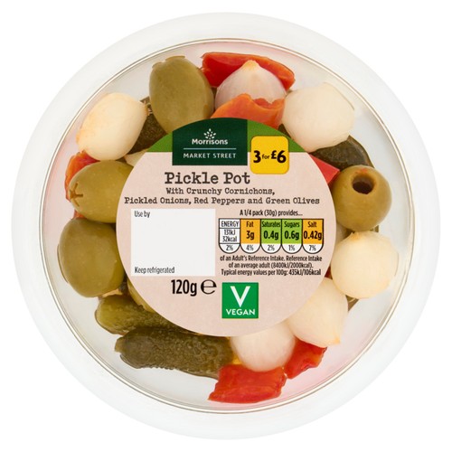 Morrisons Deli Grazing Pickle Pot 120g