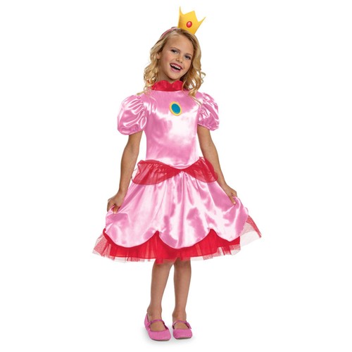 Disguise Princess Peach Costume 7-8 Years