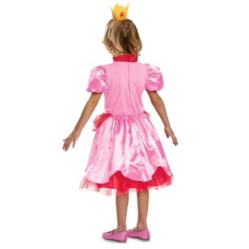 Disguise Princess Peach Costume 7-8 Years thumbnail 2