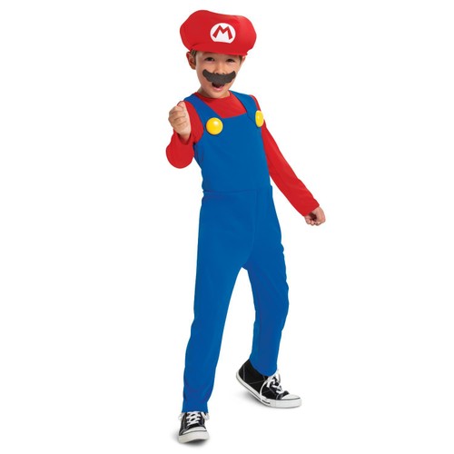 Disguise Mario Costume 7-8 Years thumbnail 2